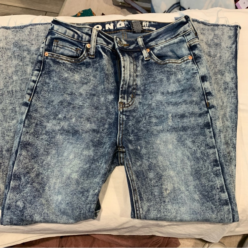 High rise jeans